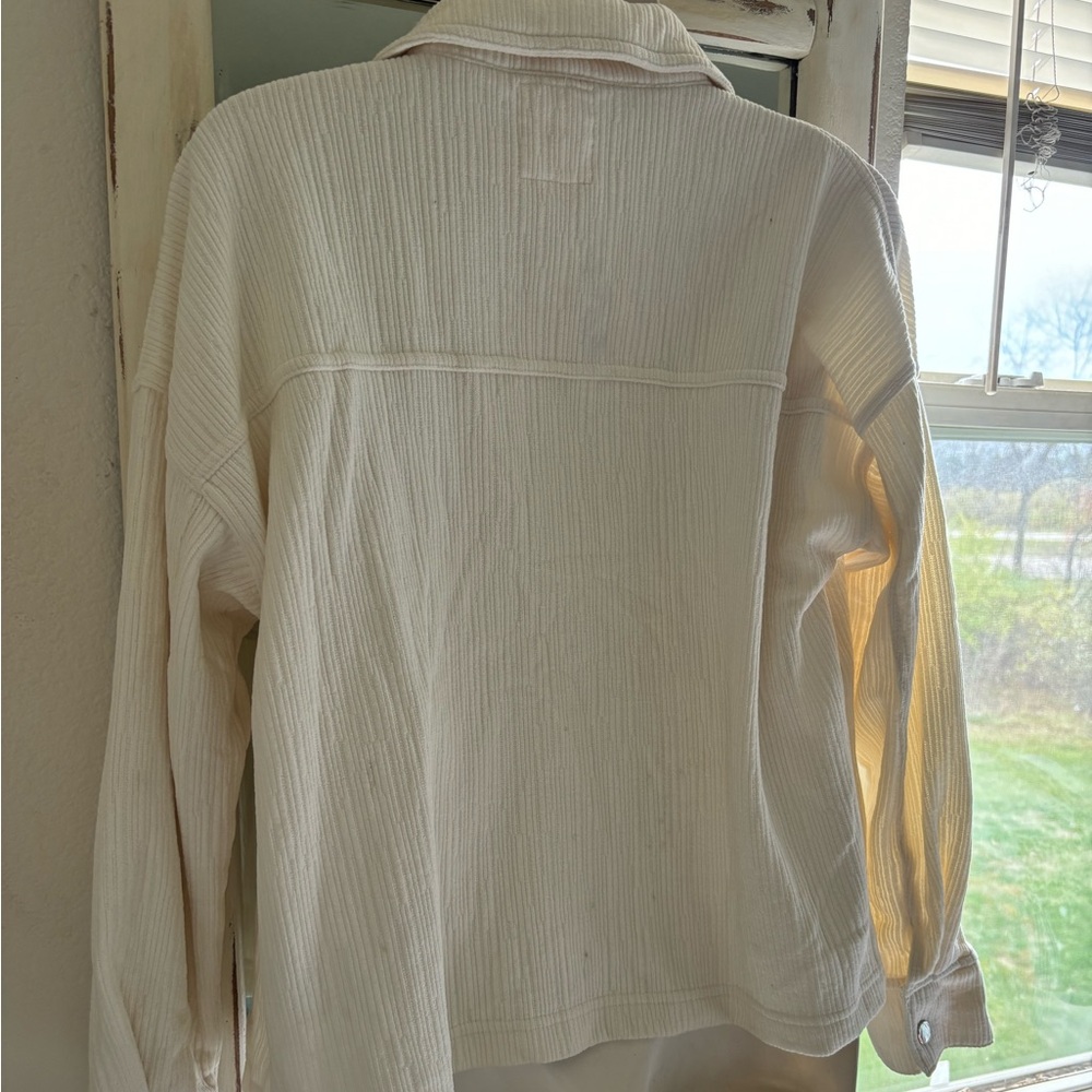 Cream button up - Picture 2 of 3